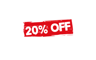 20 Percent Off PNG