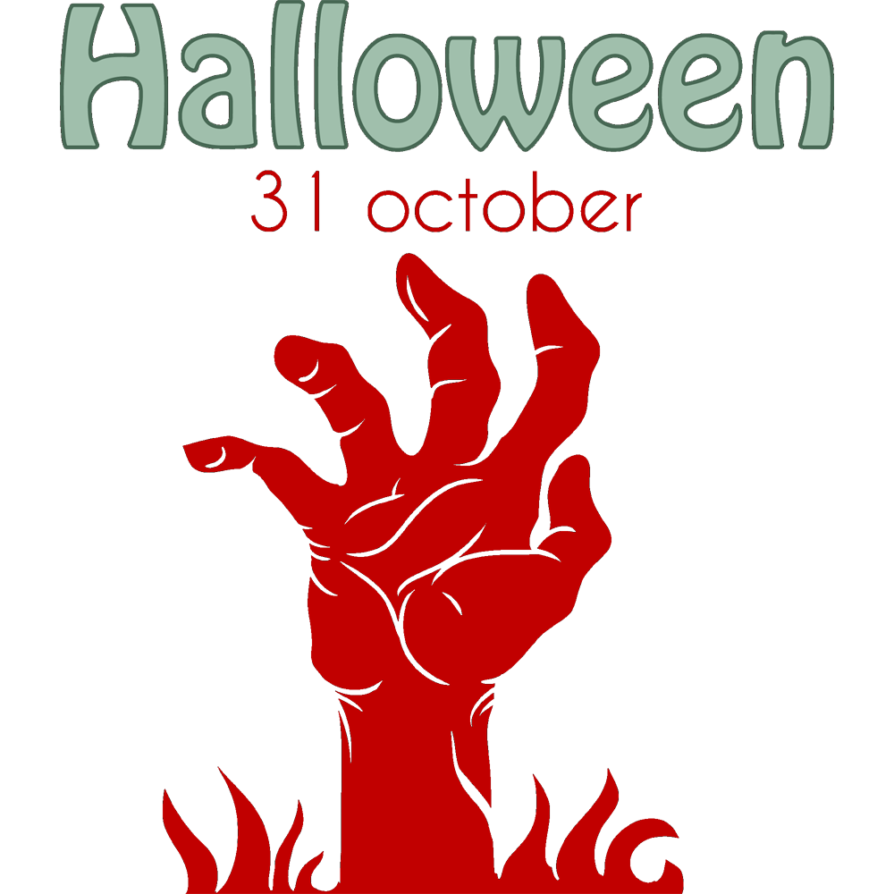 31 October Halloween Transparent Picture
