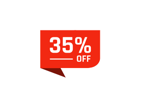 35 Percent Off PNG