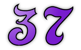 Number Thirty Seven PNG