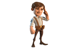 3D Character PNG