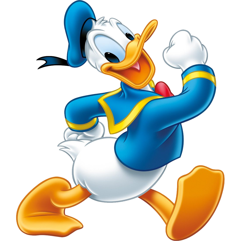 3D Donald Duck Transparent Photo