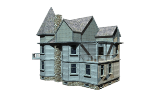 3D House PNG