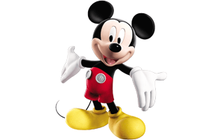 3D Mickey Mouse PNG