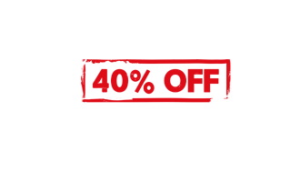 40 Percent Off PNG