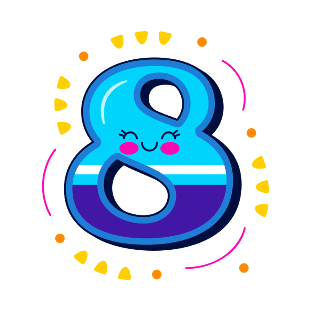 8 Free Sticker Transparent Picture