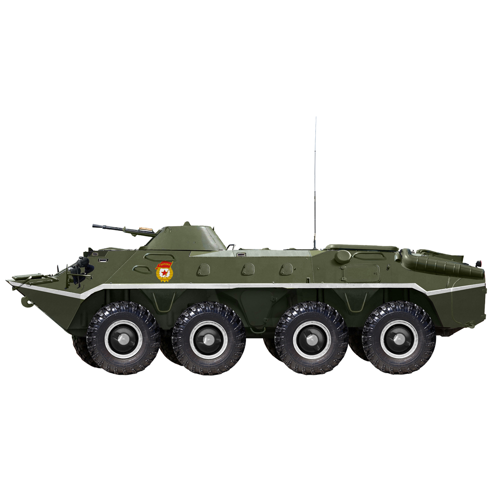 BTR Vehicle Transparent Photo