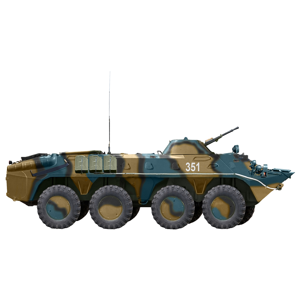 BTR Vehicle Transparent Clipart