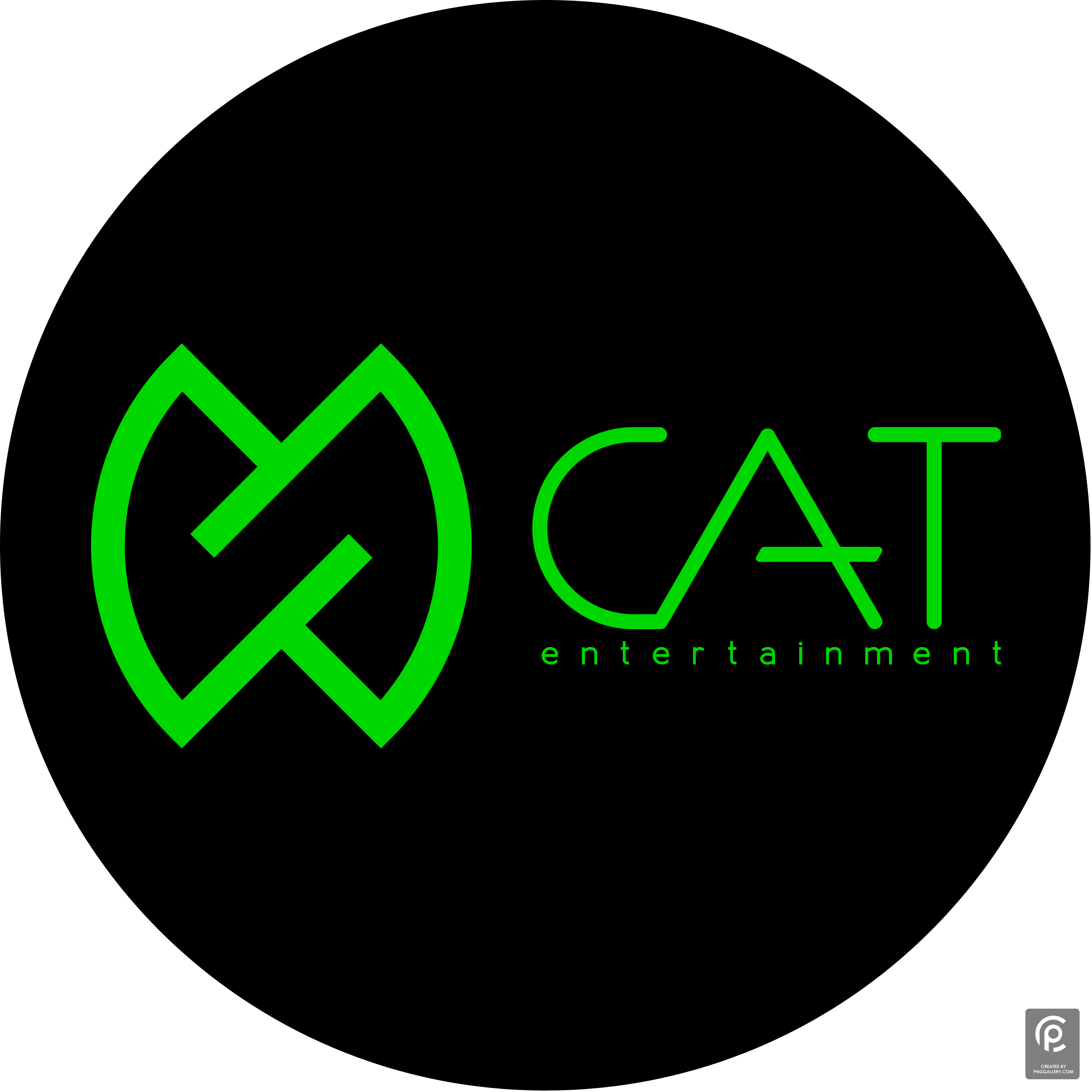 CAT Entertainment Logo Transparent Clipart