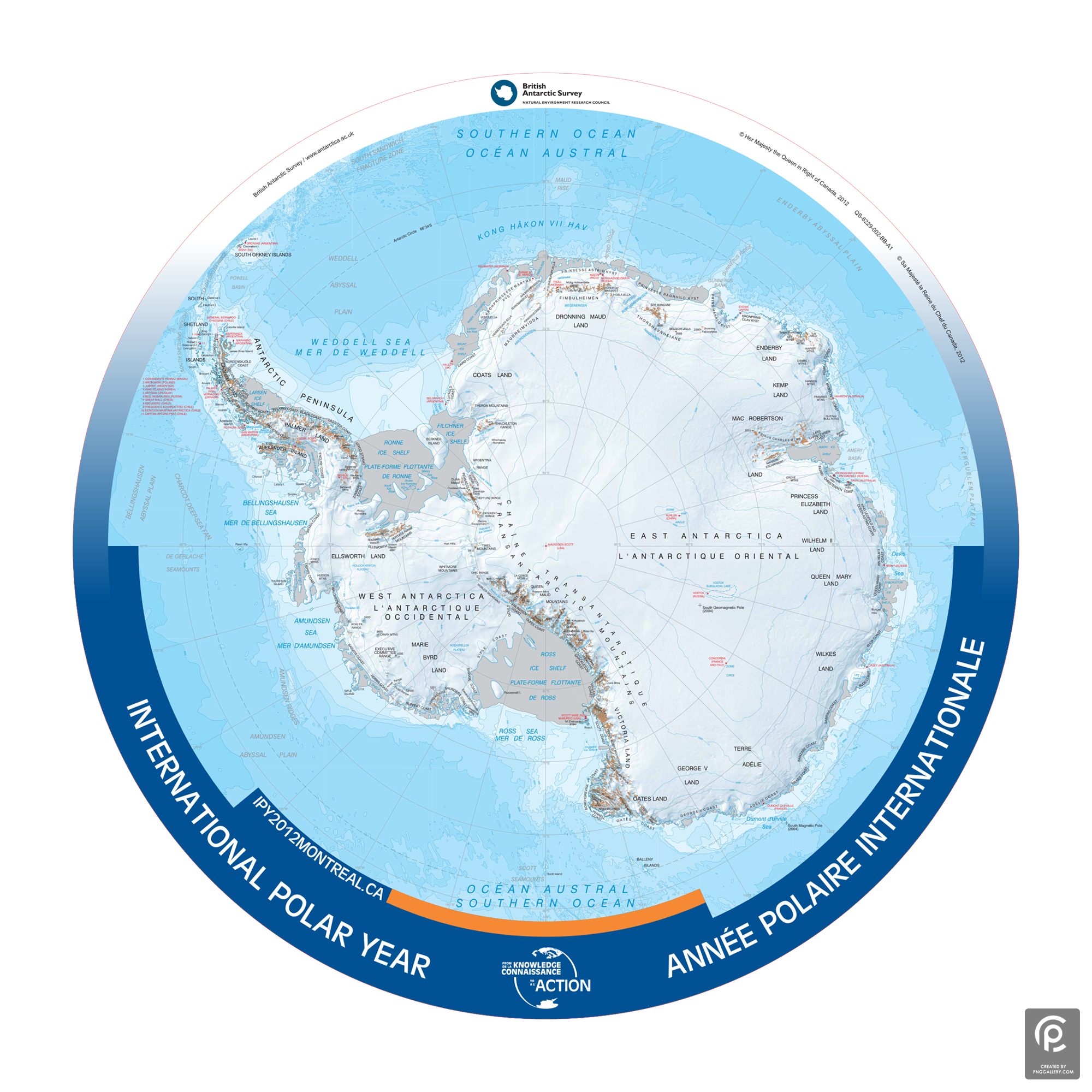 IPY Antarctica 2012 150 Logo Transparent Clipart
