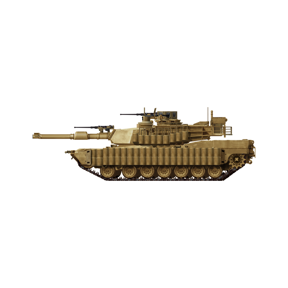 M1 Abrams Transparent Image