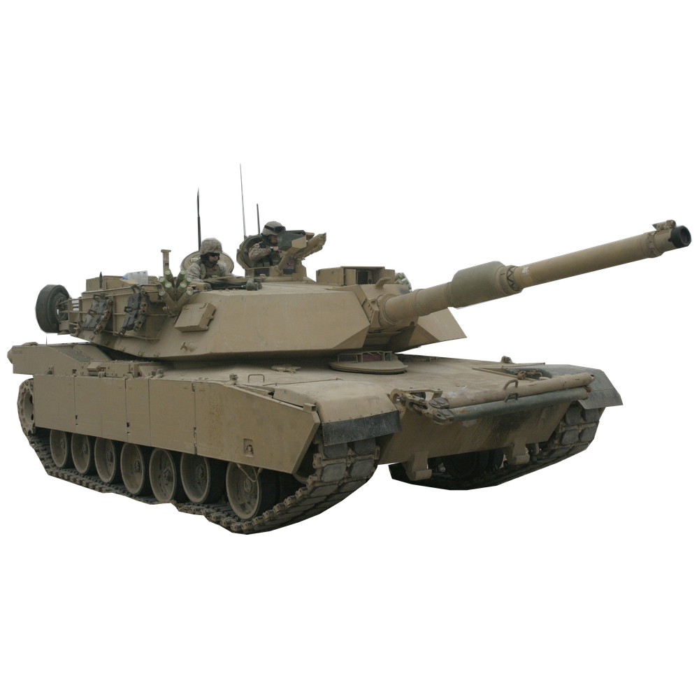 M1 Abrams Transparent Photo