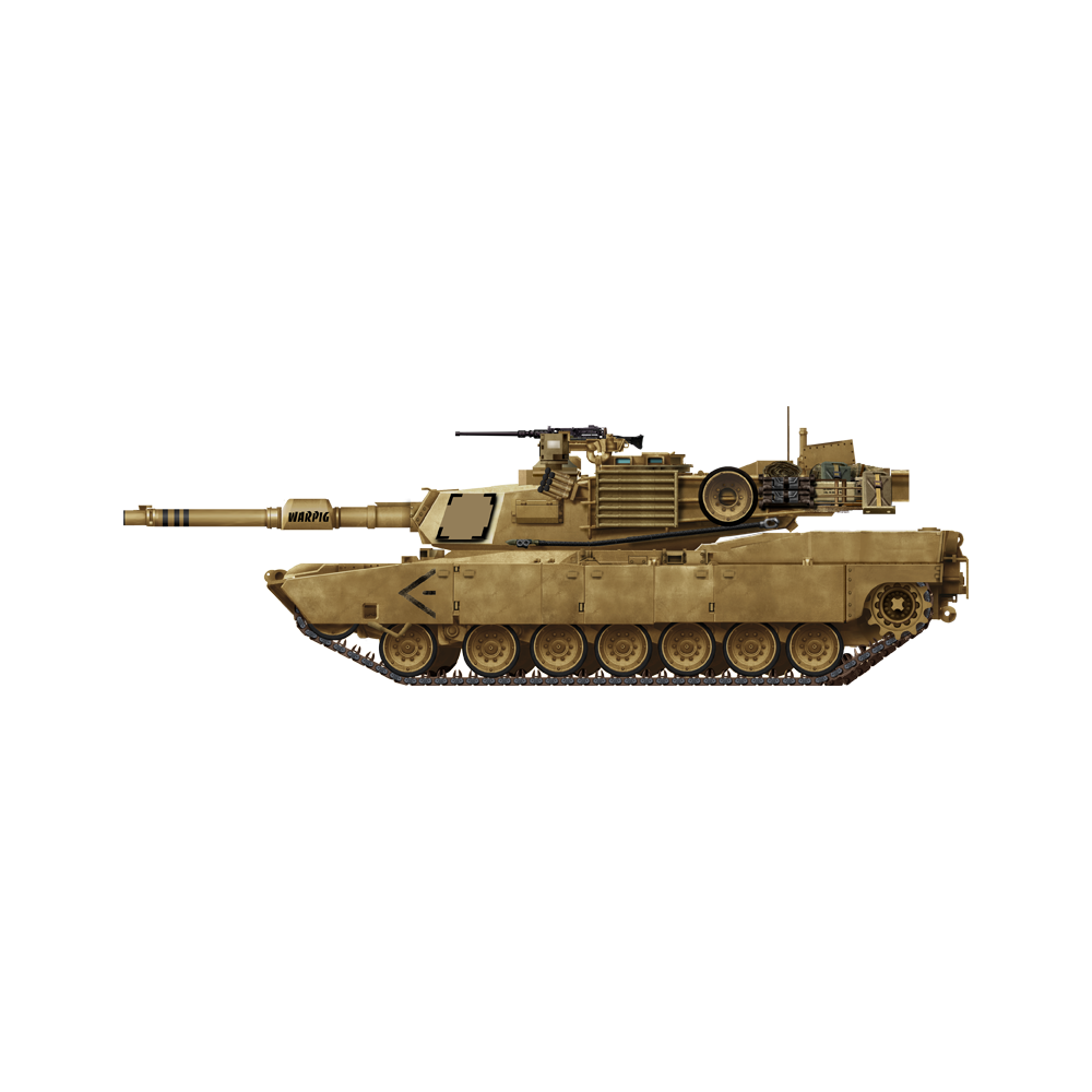 M1 Abrams Transparent Gallery
