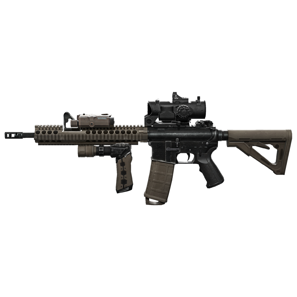 M4 Carbine Transparent Picture