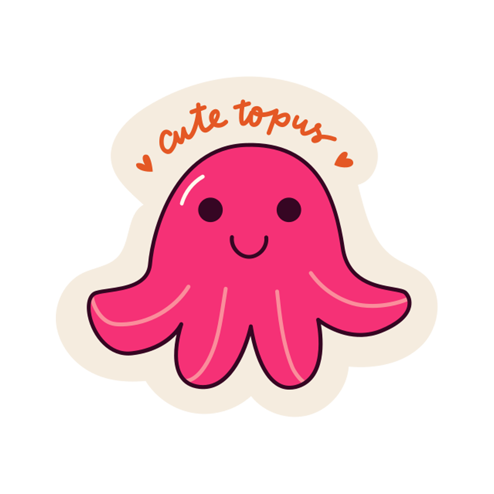 Octopuses Sticker Transparent Gallery
