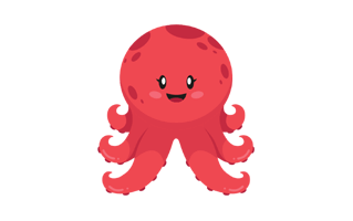 Octopuses Sticker PNG
