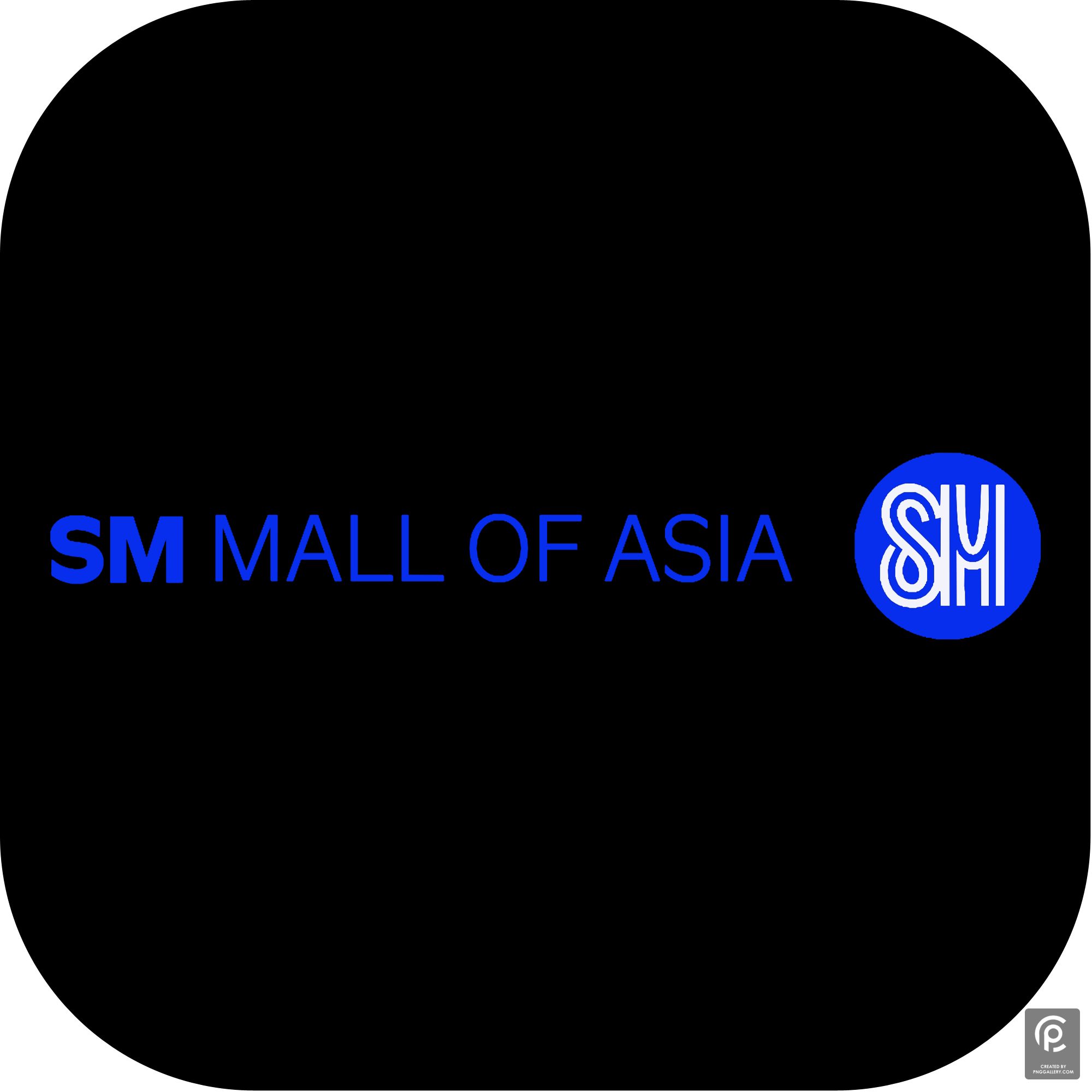 SM Mall Of Asia Official 2022 Logo Transparent Picture