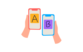 AB Testing Sticker PNG