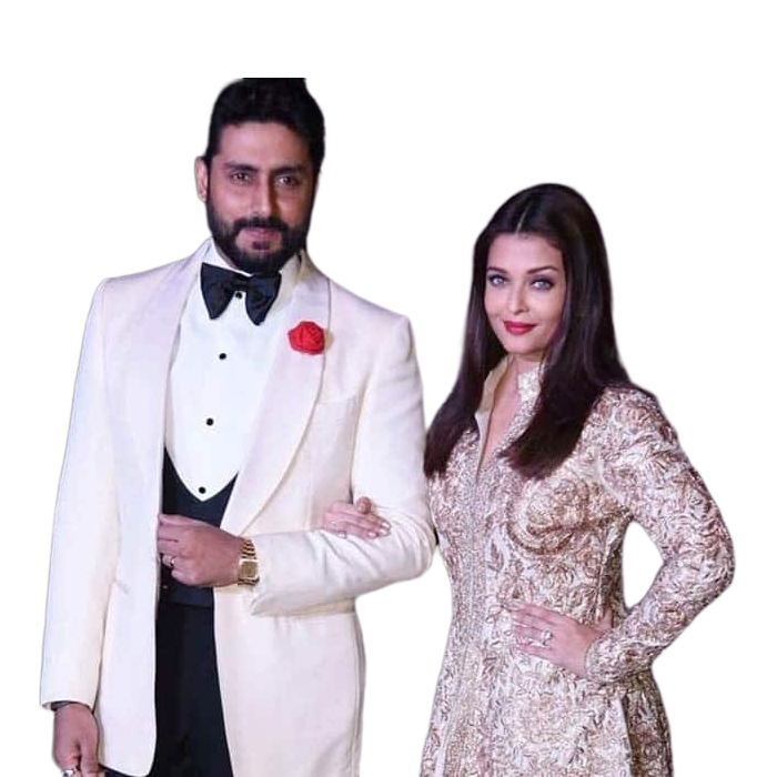 Abhishek Bachchan and Aishwarya Transparent Photo