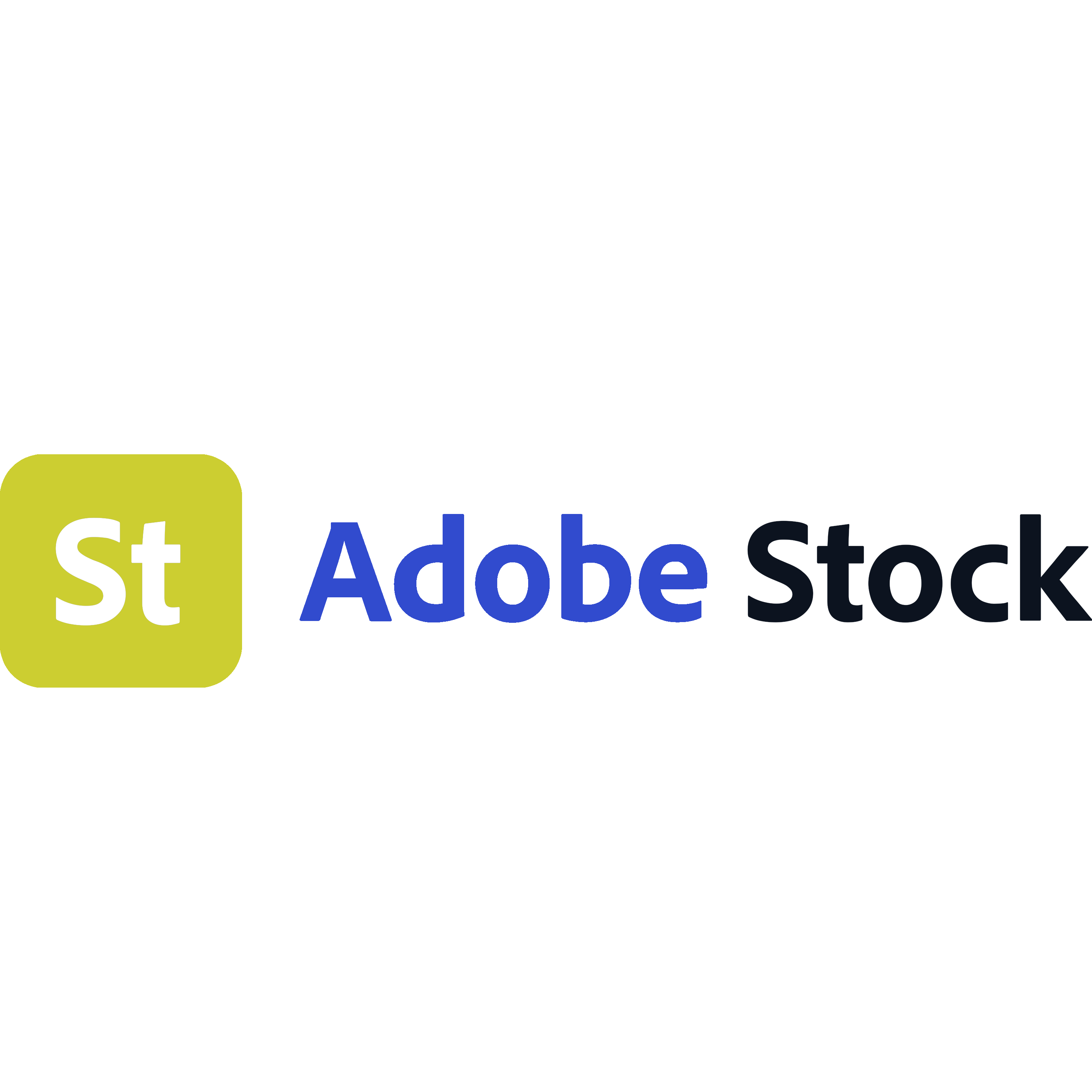 Adobe Stock logo 2020 Transparent Photo