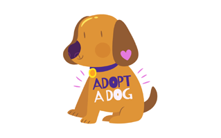 Adopt Sticker PNG