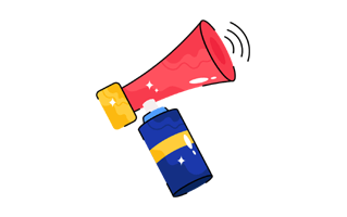 Air Horn Free Sticker PNG
