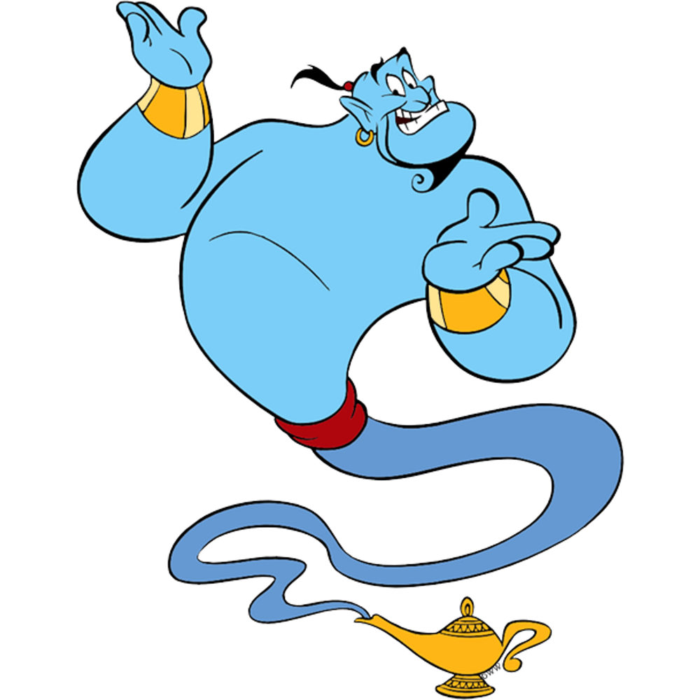 Aladdin Genie Transparent Picture