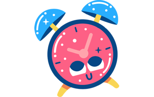 Alarm Clock Sticker PNG