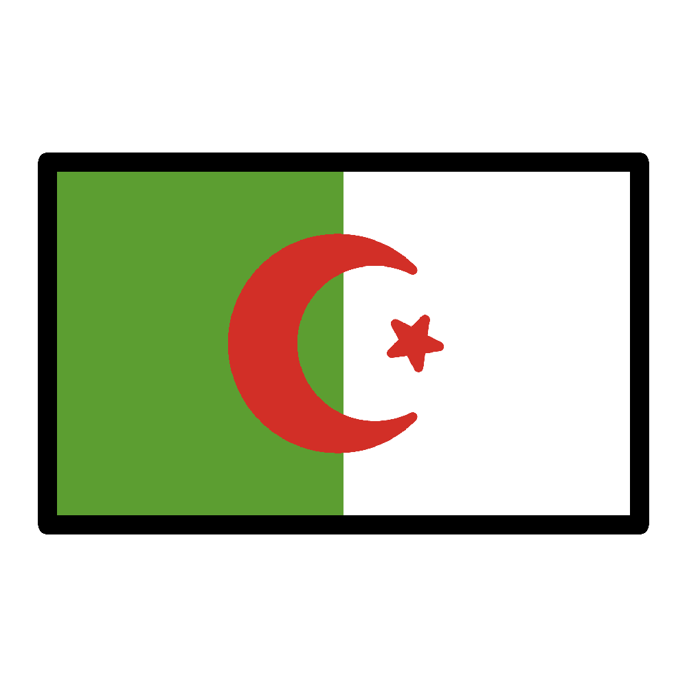 Algeria Flag Transparent Image