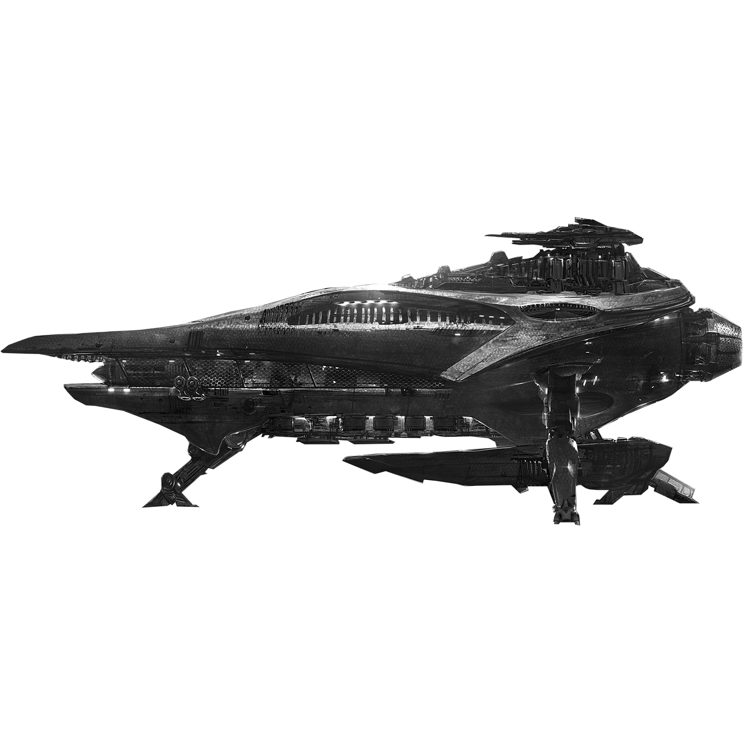 Alien Ship  Transparent Clipart