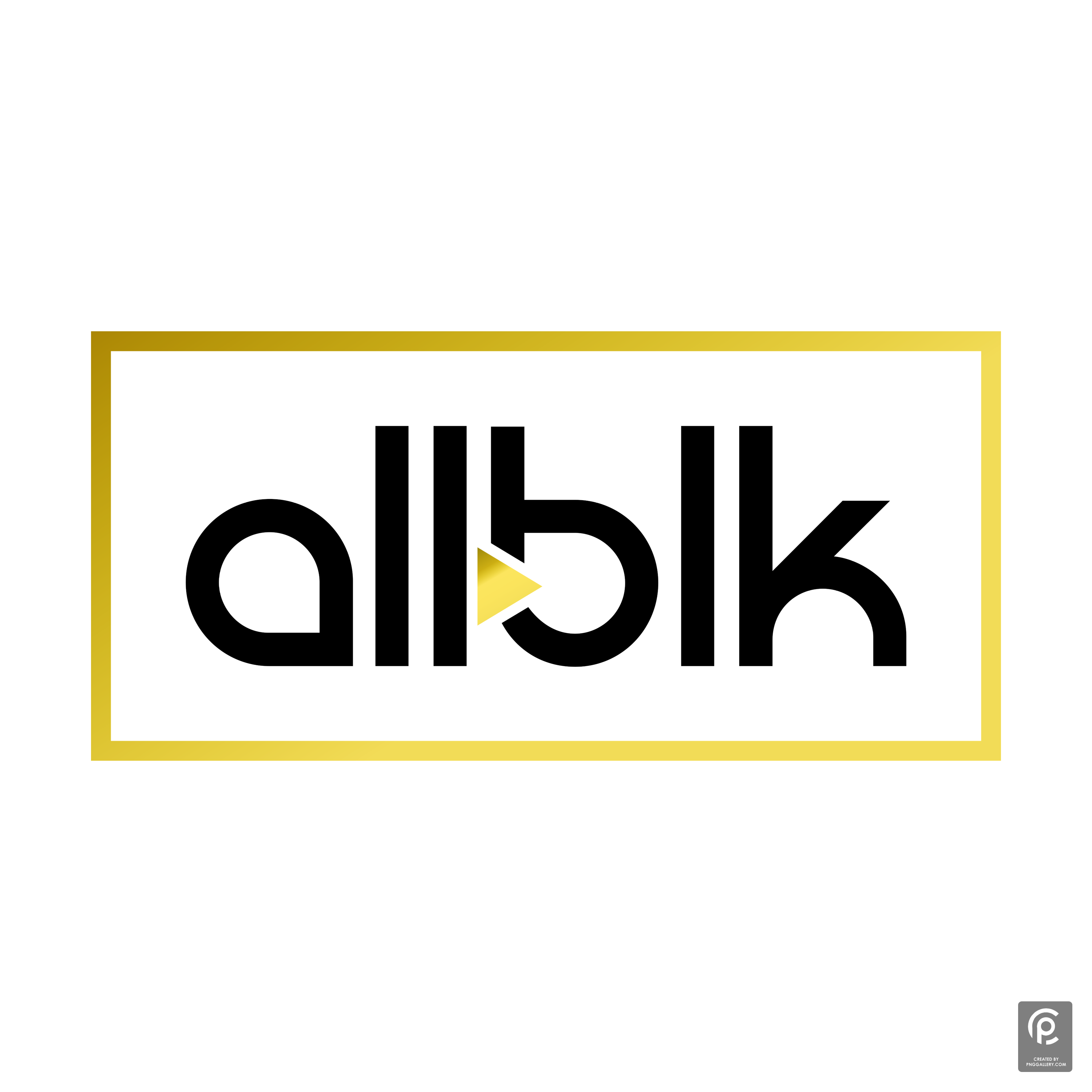 Allblk Logo Transparent Clipart