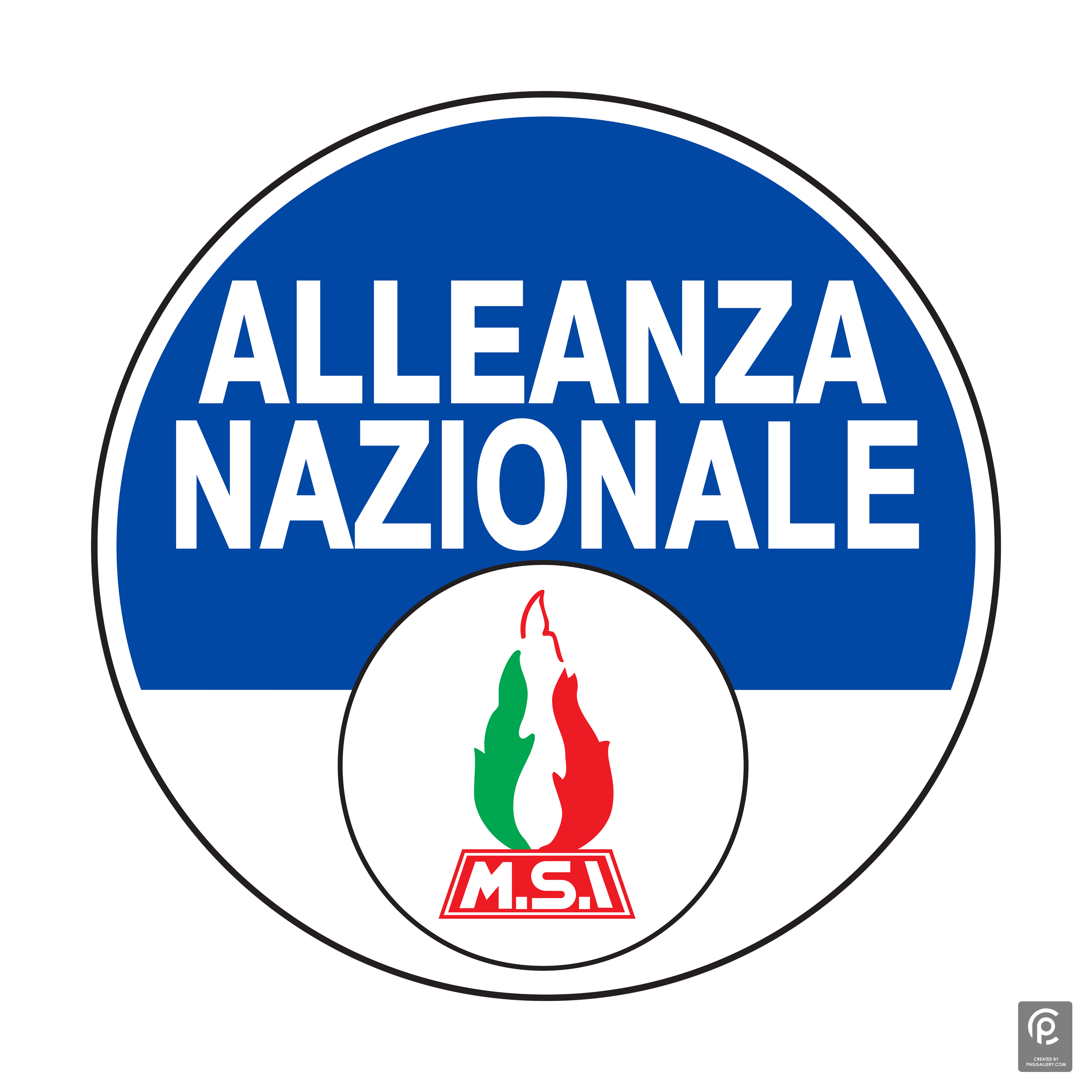 Alleanza Nazionale Logo Transparent Clipart