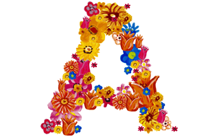 Alphabet Fancy Free PNG