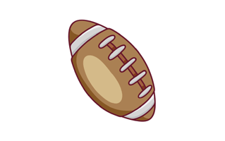American Football Free Sticker PNG