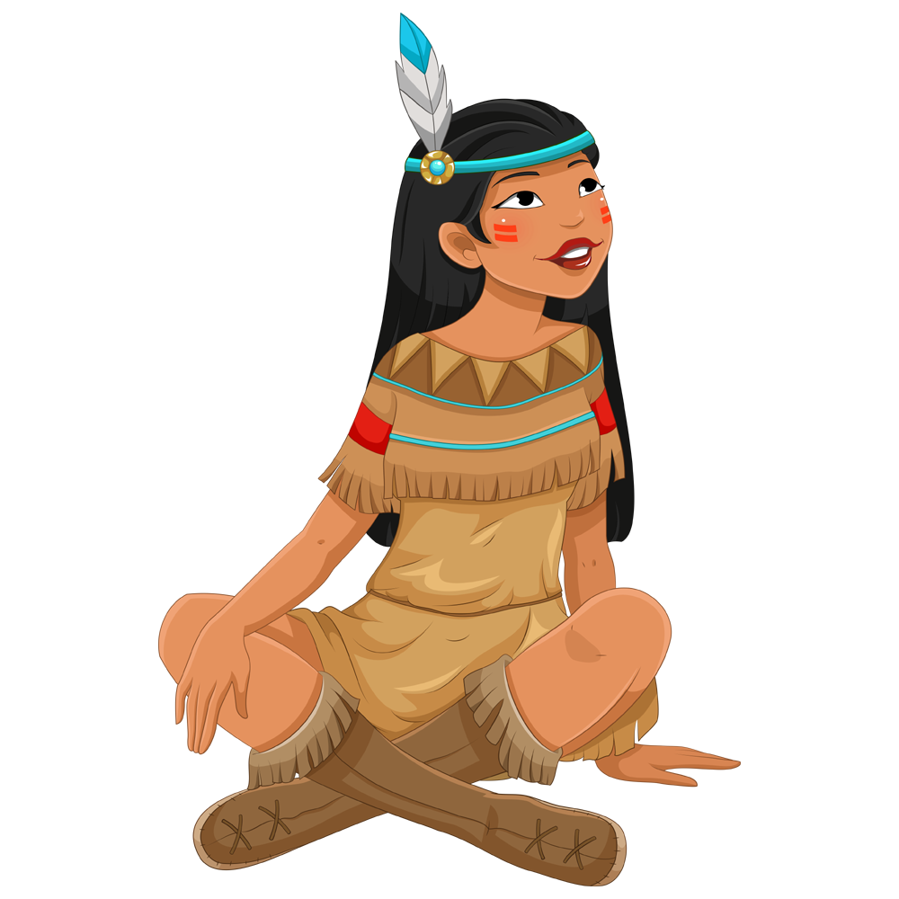 American Indian  Transparent Picture