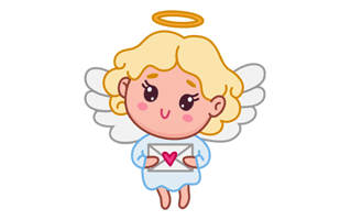 Angel Free Sticker PNG