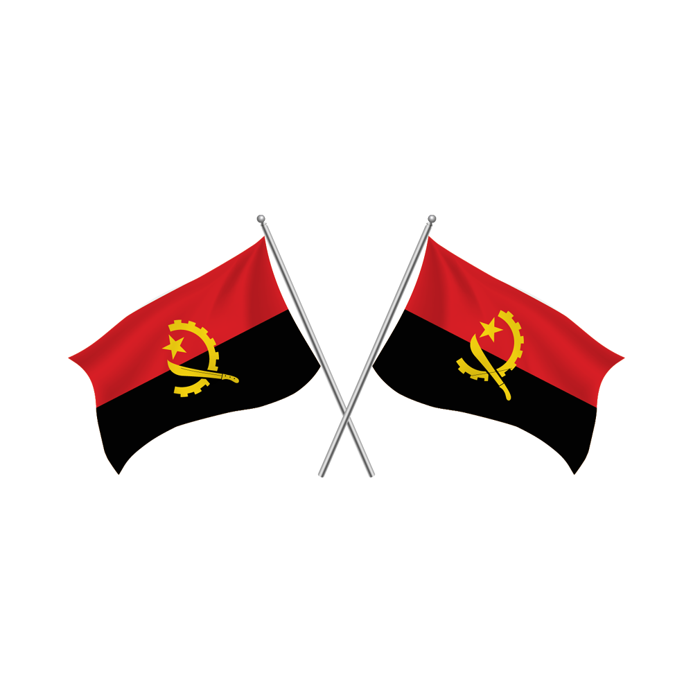 Angolan Flag Transparent Photo