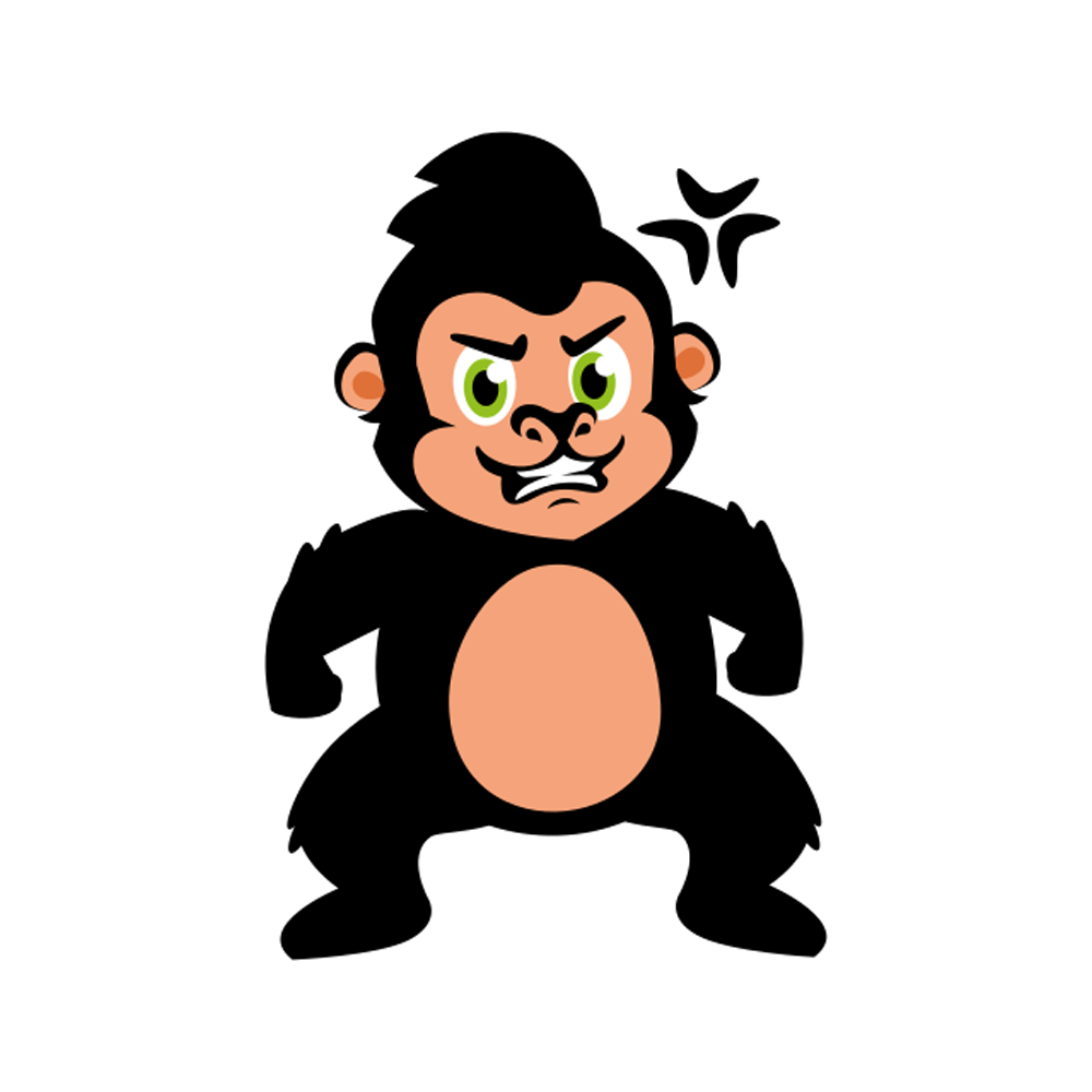 Angry Face Free Sticker Transparent Image