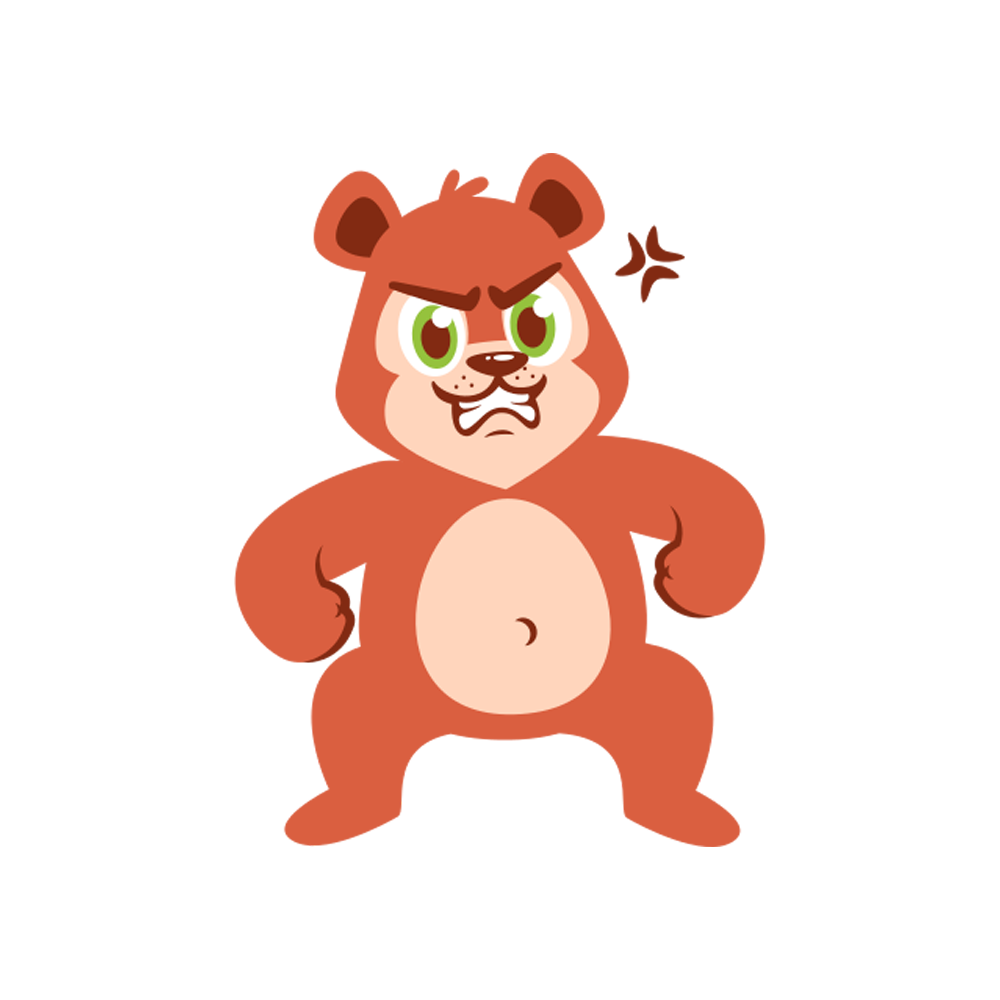 Angry Face Free Sticker Transparent Picture