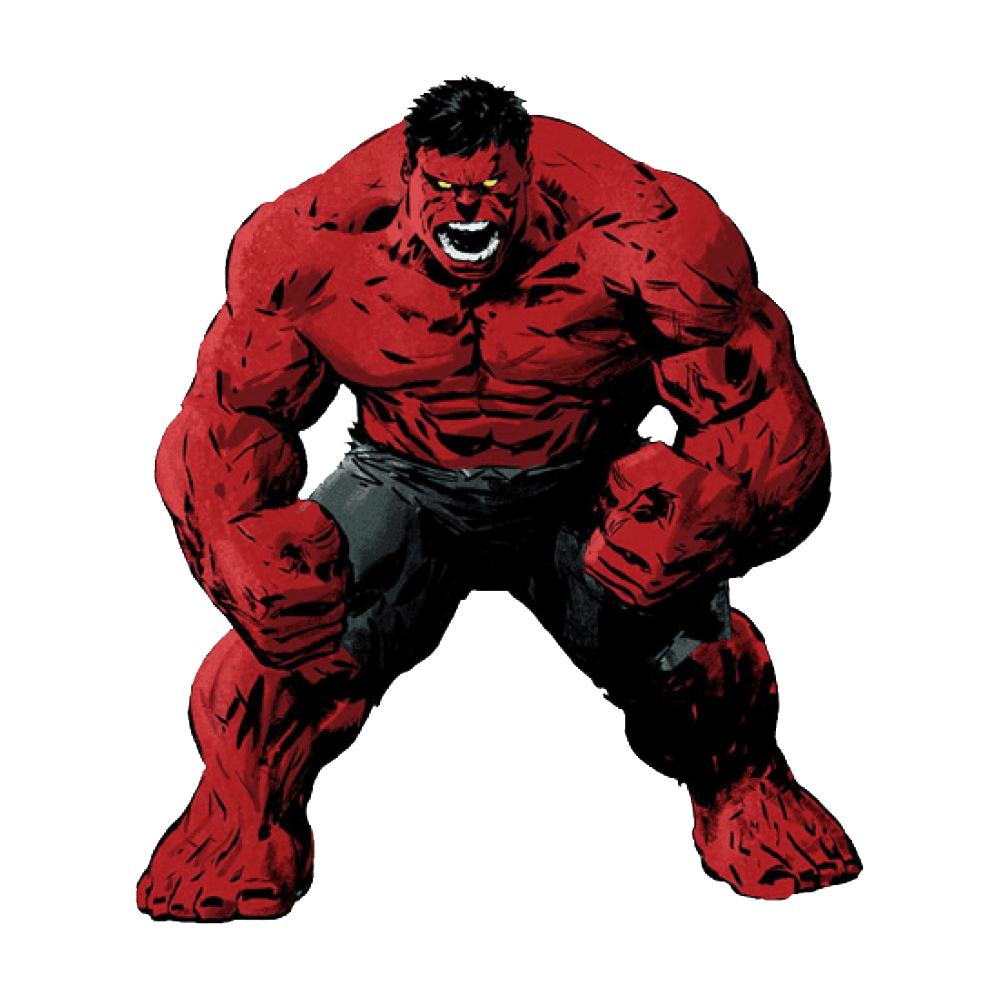 Angry Red Hulk Transparent Gallery