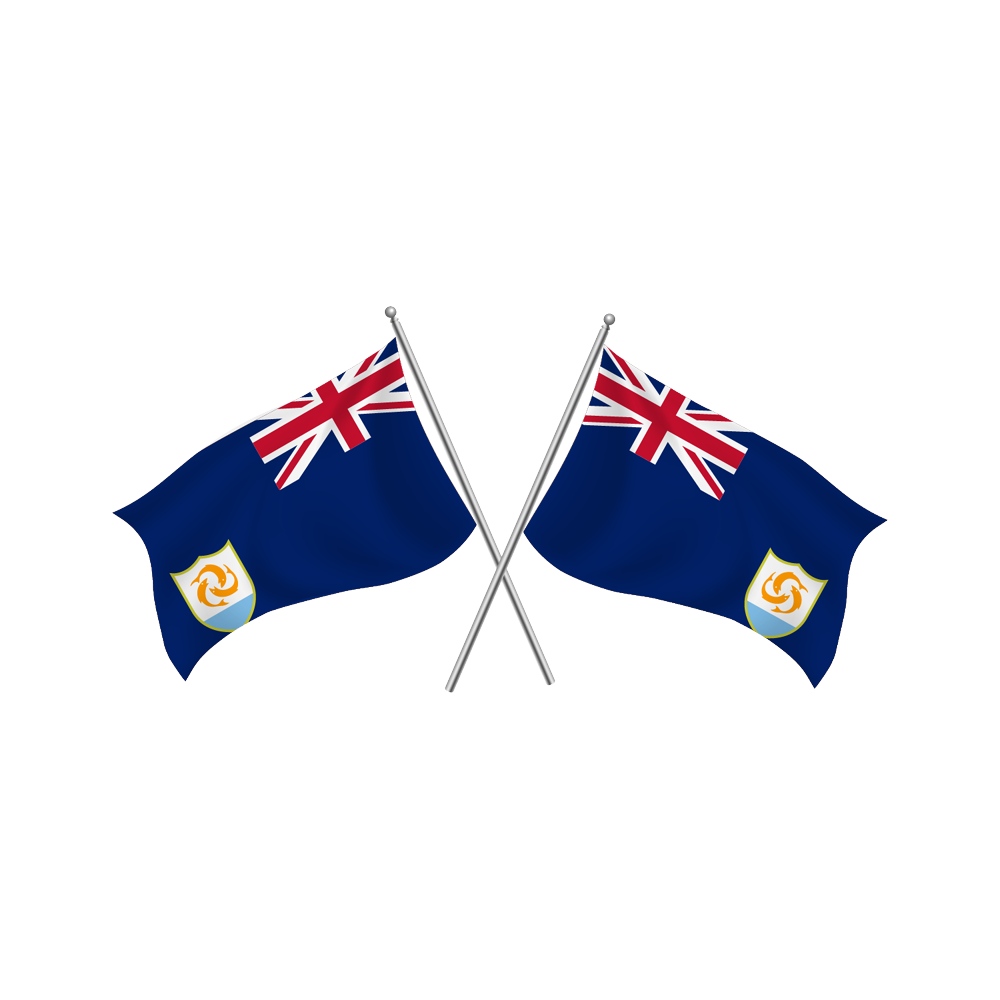 Anguilla Flag Transparent Clipart