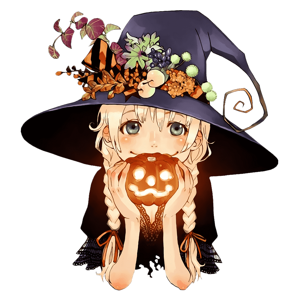 Anime Halloween Transparent Clipart