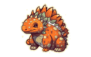 Ankylosaurus Sticker PNG