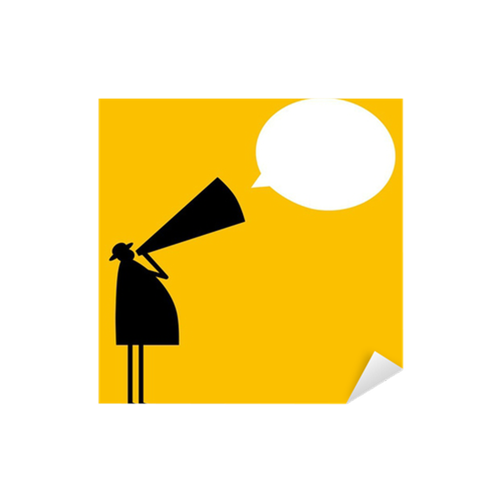 Announcing Sticker Transparent Picture