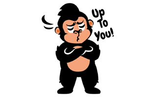 Annoyed Sticker PNG