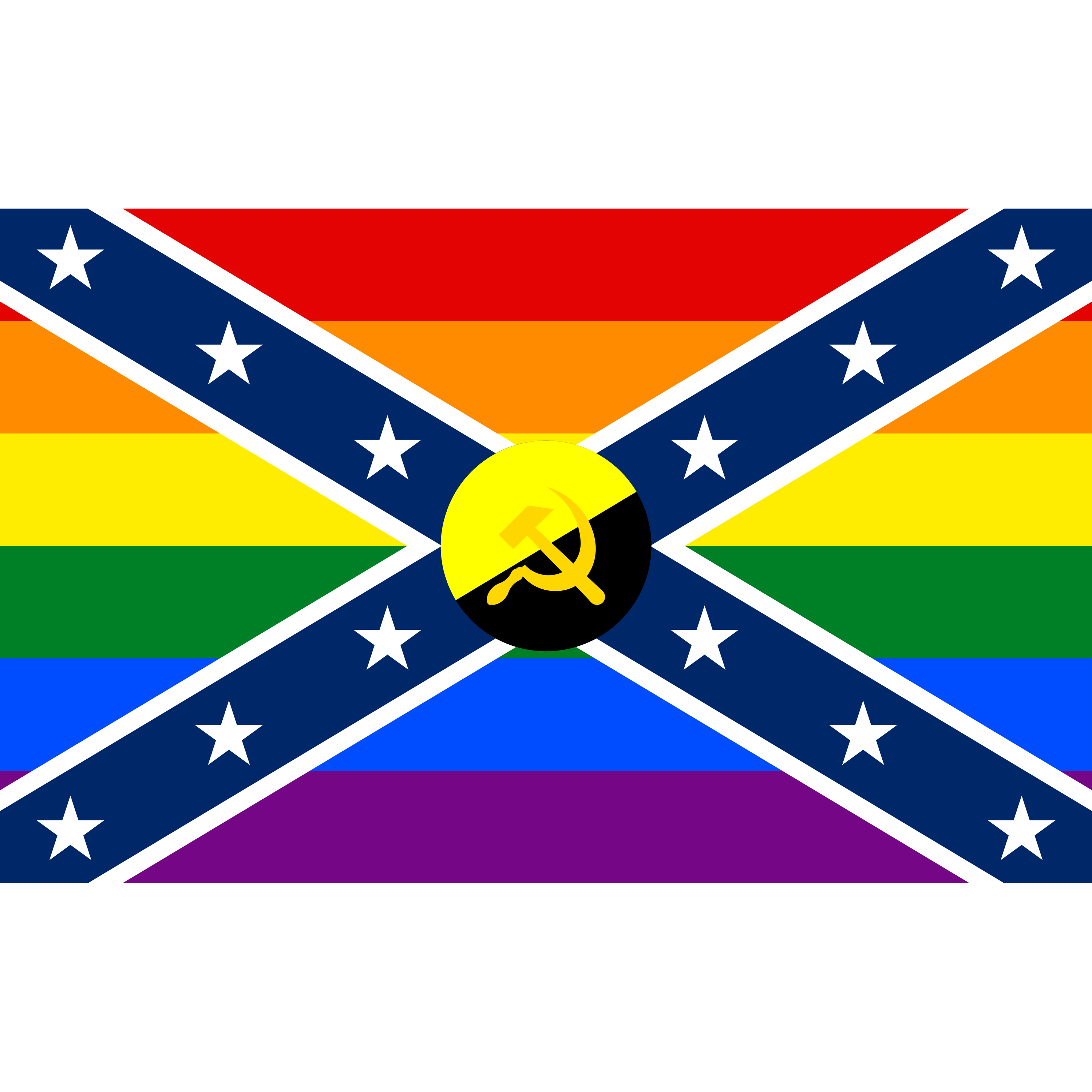 Anti Centrism Flag Logo Transparent Image
