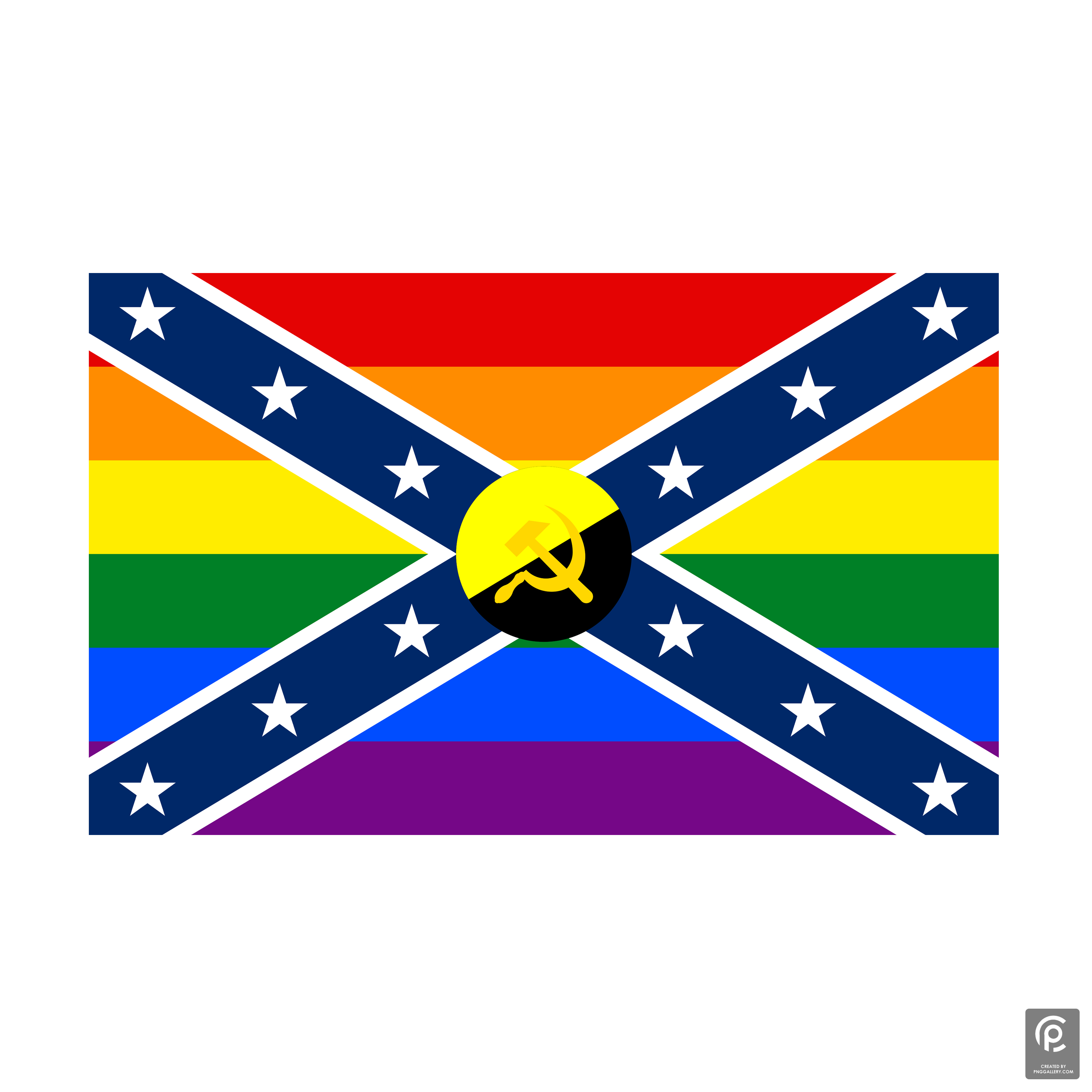 Anti Centrism Flag Logo Transparent Clipart