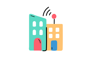 Apartment Free Sticker PNG