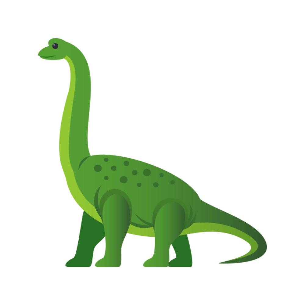 Apatosaurus Sticker Transparent Clipart