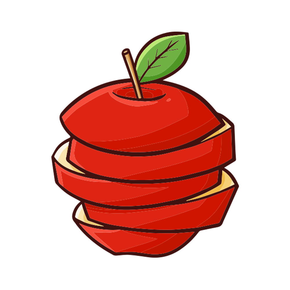 Apple Fruit Free Sticker Transparent Picture